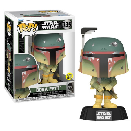 BOBA FETT / STAR WARS FETT LEGACY / FIGURINE FUNKO POP / GITD