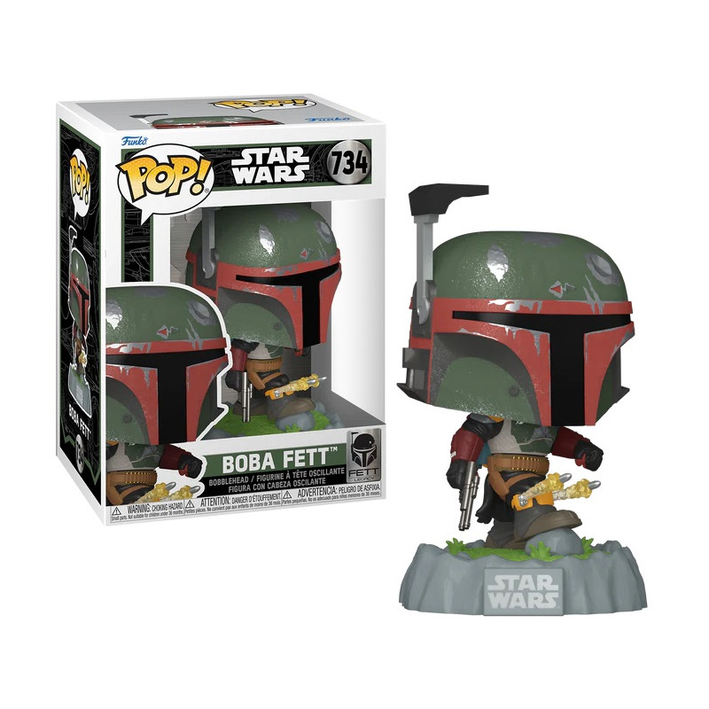 BOBA FETT AVEC ROCKETS / STAR WARS FETT LEGACY / FIGURINE FUNKO POP