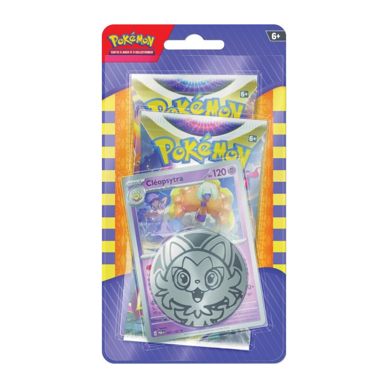 PACK DE 2 BOOSTERS AOUT 2024 EB09/EB11 / CARTE POKEMON VF