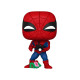 SPIDER-MAN WITH OPEN GIFT / MARVEL HOLIDAY SERIES 4 / FIGURINE FUNKO POP