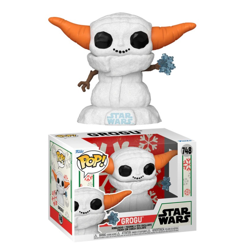 GROGU BONHOMME DE NEIGE / STAR WARS / FIGURINE FUNKO POP