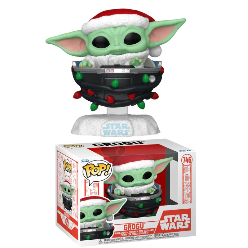 HOLIDAY GROGU PRAM / STAR WARS / FIGURINE FUNKO POP