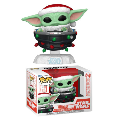 HOLIDAY GROGU PRAM / STAR WARS / FIGURINE FUNKO POP