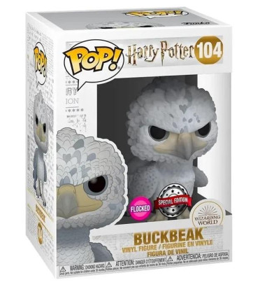 BUCKBEAK / HARRY POTTER / FIGURINE FUNKO POP / EXCLUSIVE SPECIAL EDITION / FLOCKED