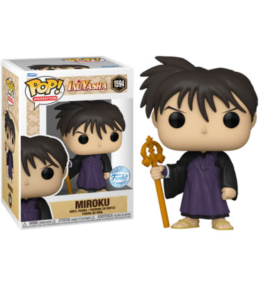 MIROKU / INUYASHA / FIGURINE FUNKO POP / EXCLUSIVE SPECIAL EDITION