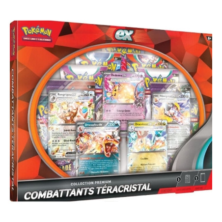 COLLECTION PREMIUM COMBATTANTS TERACRISTAL / CARTE POKEMON VF