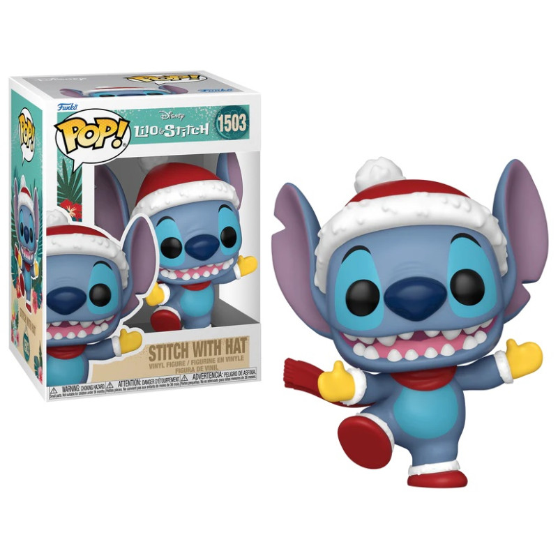 STITCH WITH HAT / LILO ET STITCH / FIGURINE FUNKO POP