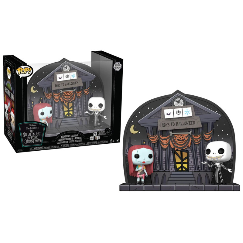 CALENDRIER COMPTE A REBOURS / LETRANGE NOEL DE MR JACK / FIGURINE FUNKO POP