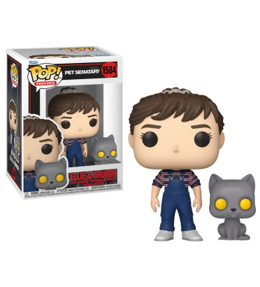 ELLIE AND CHURCH / PET SEMATARY / FIGURINE FUNKO POP