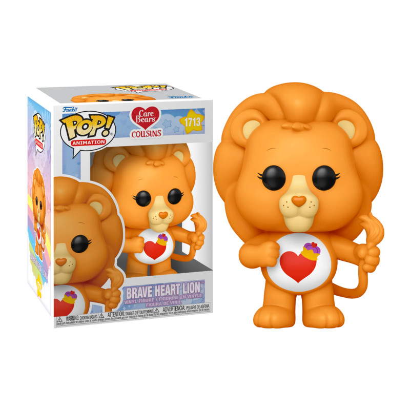 BRAVE HEART LION / LES BISOUNOURS / FIGURINE FUNKO POP