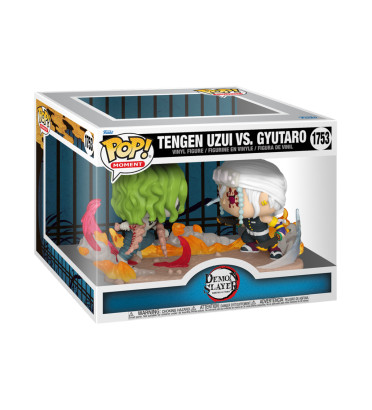 TENGEN UZUI VS GYUTARO / DEMON SLAYER / FIGURINE FUNKO POP