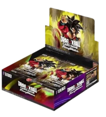 DISPLAY DE 24 BOOSTERS DRAGON BALL SUPER FUSION WORLD FB-03 / CARTE ANGLAISE