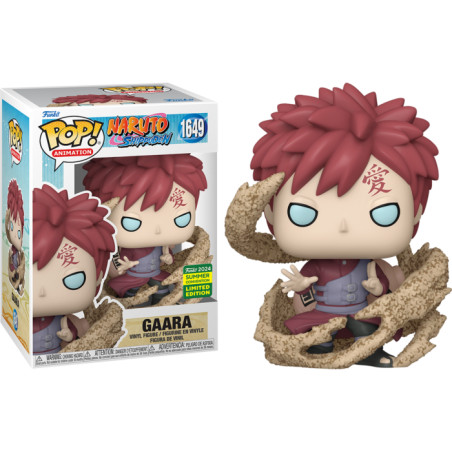 GAARA USING SAND JUTSU / NARUTO / FIGURINE FUNKO POP / EXCLUSIVE SDCC 2024