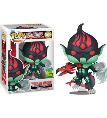 ELEMENTAL HERO FLAME WINGMAN / YU-GI-OH / FIGURINE FUNKO POP / EXCLUSIVE SDCC 2024