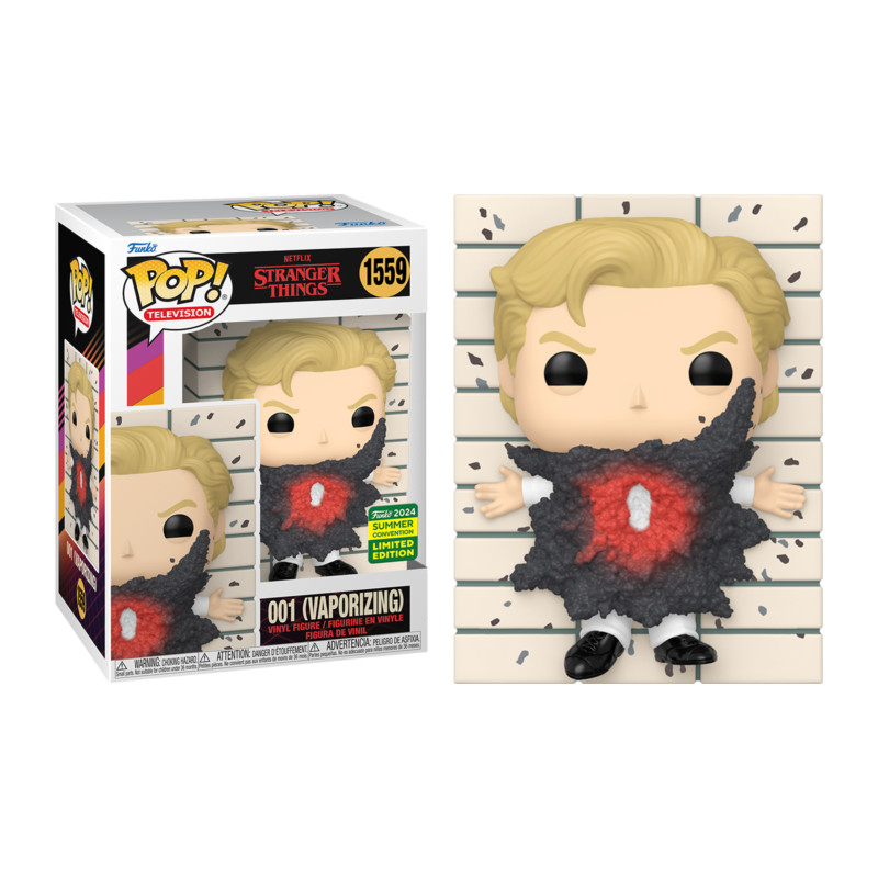 001 VAPORIZING / STRANGER THINGS / FIGURINE FUNKO POP / EXCLUSIVE SDCC 2024