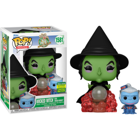 WICKED WITCH WITH WINGED MONKEY / LE MAGICIEN DOZ / FIGURINE FUNKO POP / EXCLUSIVE SDCC 2024