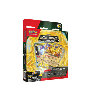 DECK DE COMBAT DELUXE ELECTHOR EX / CARTE POKEMON VF