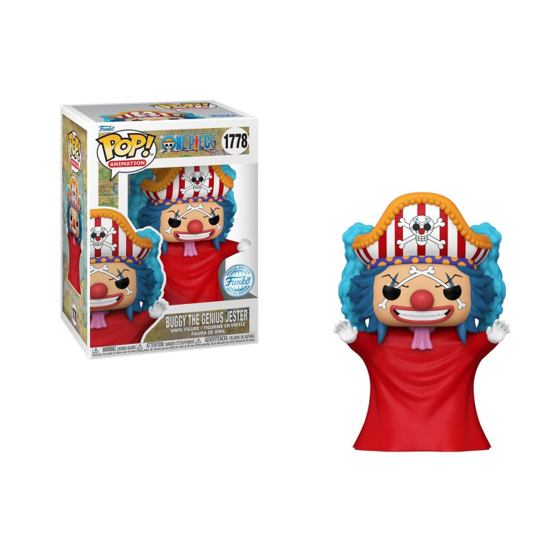 BUGGY THE GENIUS JESTER / ONE PIECE / FIGURINE FUNKO POP / EXCLUSIVE SPECIAL EDITION