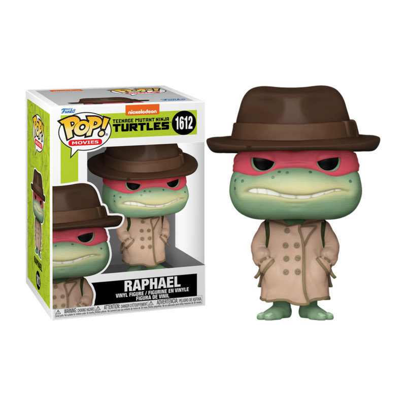 RAPHAEL IN COAT / LES TORTUES NINJA / FIGURINE FUNKO POP