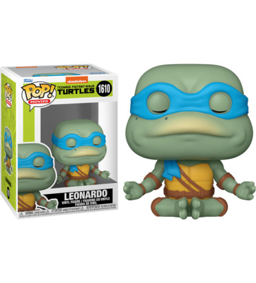 LEONARDO MEDITATING / LES TORTUES NINJA / FIGURINE FUNKO POP