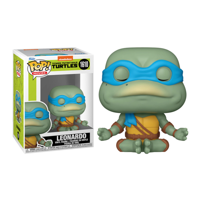 LEONARDO MEDITATING / LES TORTUES NINJA / FIGURINE FUNKO POP