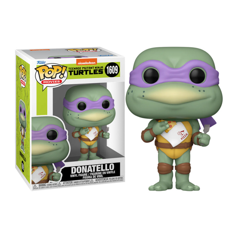 DONATELLO AVEC PIZZA / LES TORTUES NINJA / FIGURINE FUNKO POP