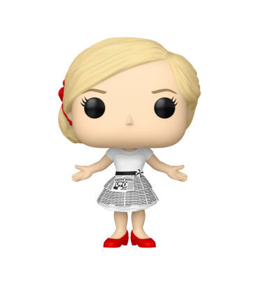 LESLIE KNOPE IN WEDDING DRESS / PARKS AND RECREATION / FIGURINE FUNKO POP