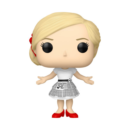 LESLIE KNOPE IN WEDDING DRESS / PARKS AND RECREATION / FIGURINE FUNKO POP