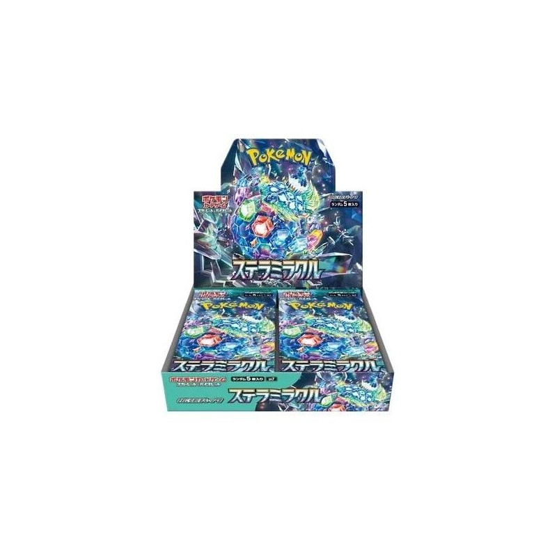 DISPLAY DE 30 BOOSTERS POKEMON SV7 STELLAR MIRACLE / CARTE JAPONAISE