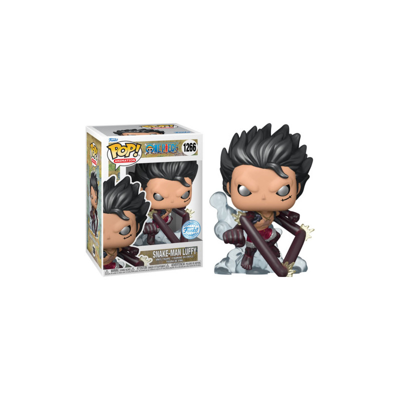 SNAKE MAN LUFFY METALLIC / ONE PIECE / FIGURINE FUNKO POP / EXCLUSIVE SPECIAL EDITION