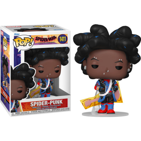 SPIDER PUNK UNMASKED / SPIDER-MAN ACROSS THE SPIDERVERSE / FIGURINE FUNKO POP