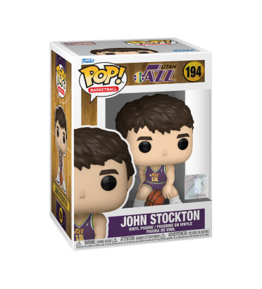 JOHN STOCKTON ROOKIE SAISON / UTAH JAZZ / FIGURINE FUNKO POP