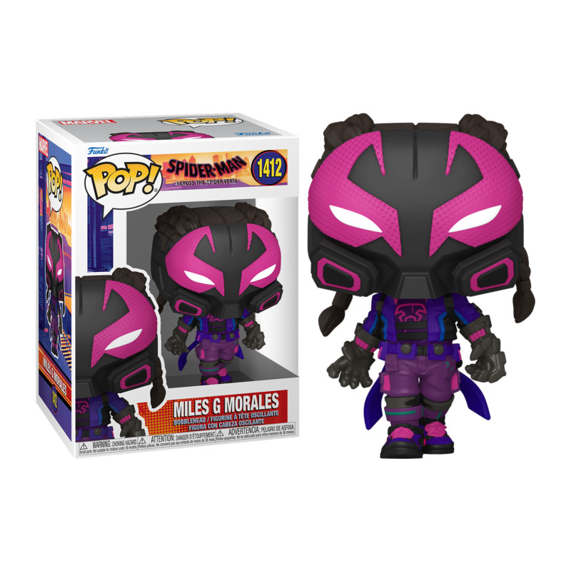 MILES G MORALES / SPIDER-MAN ACROSS THE SPIDERVERSE / FIGURINE FUNKO POP