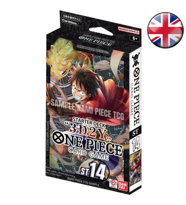 STARTER DECK ONE PIECE 3D2Y ST14 / CARTE ANGLAISE