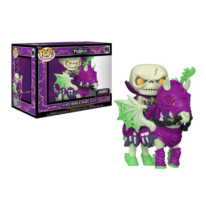 SCARE MARE AND SCARE GLOW / FUNKO FUSION / FIGURINE FUNKO POP