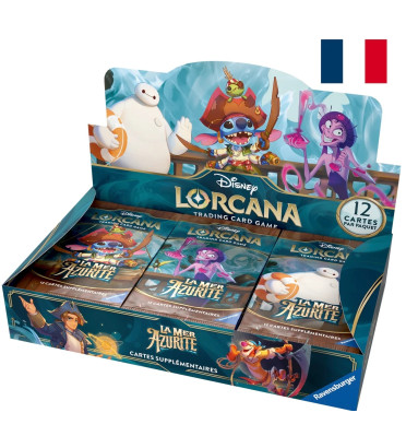 DISPLAY DE 24 BOOSTERS LA MER AZURITE CHAPITRE 6 / LORCANA