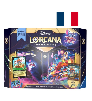 COFFRET COLLECTOR STITCH LA MER AZURITE CHAPITRE 6 / LORCANA