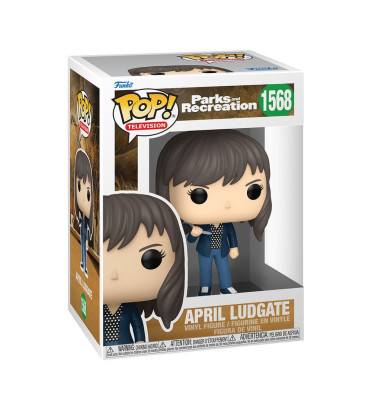 APRIL LUDGATE / PARKS AND RECREATION / FIGURINE FUNKO POP