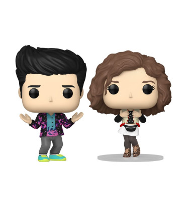 2 PACK JEAN RALPHIO AND MONA-LISA / PARKS AND RECREATION / FIGURINE FUNKO POP