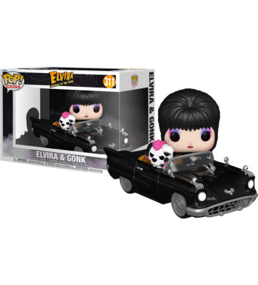 ELVIRA ET GONK IN THE MACABRE MOBILE / ELVIRA / FIGURINE FUNKO POP