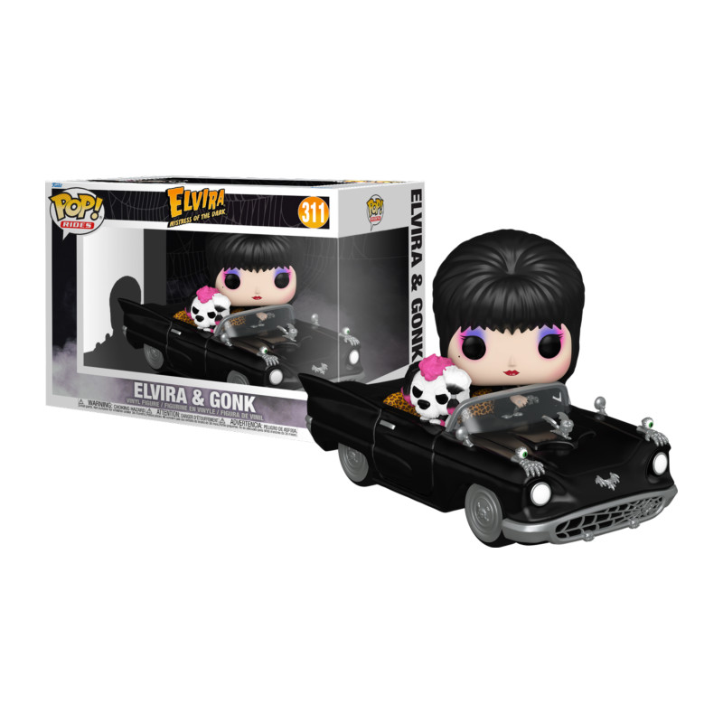 ELVIRA ET GONK IN THE MACABRE MOBILE / ELVIRA / FIGURINE FUNKO POP