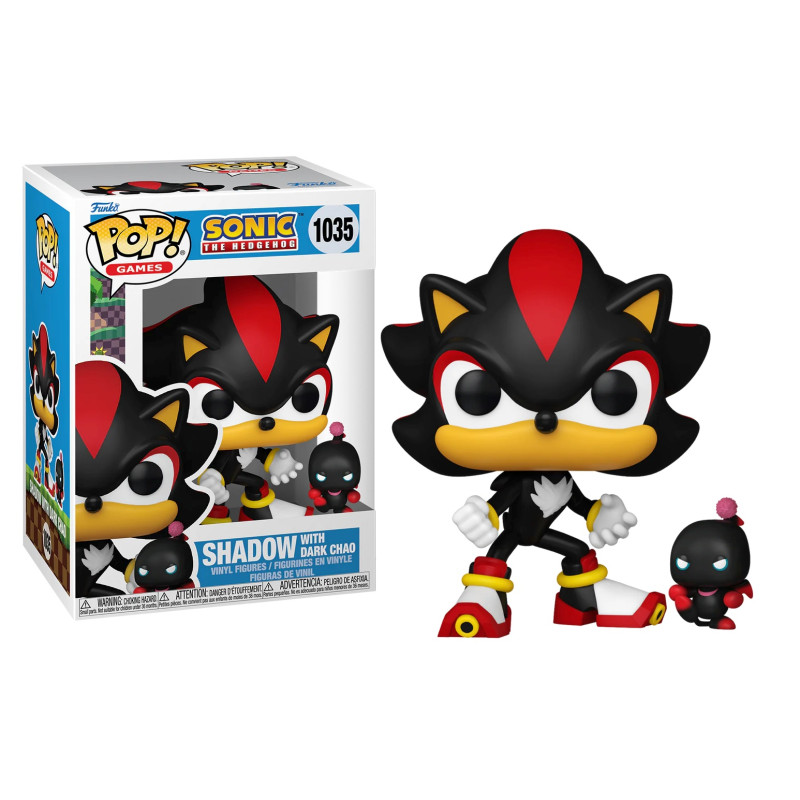 SHADOW AVEC DARK CHAO / SONIC / FIGURINE FUNKO POP