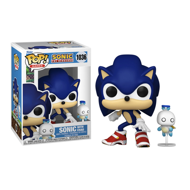 SONIC AVEC CHAO / SONIC / FIGURINE FUNKO POP