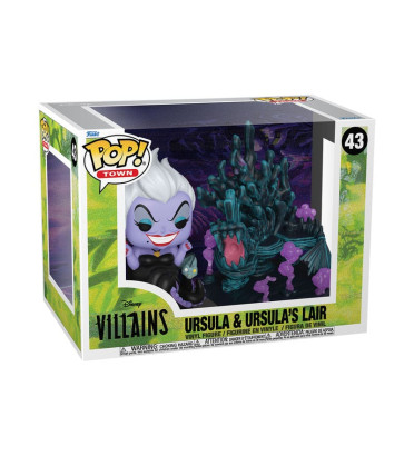 URSULA AND URSULAS LAIR / VILLAINS / FIGURINE FUNKO POP