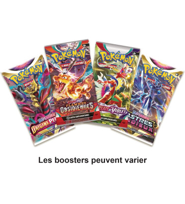 LOT DE 4 BOOSTERS MYSTERES / CARTE POKEMON VF