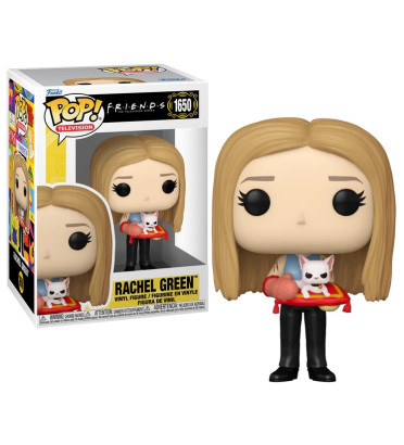 RACHEL GREEN AVEC CHAT / FRIENDS / FIGURINE FUNKO POP