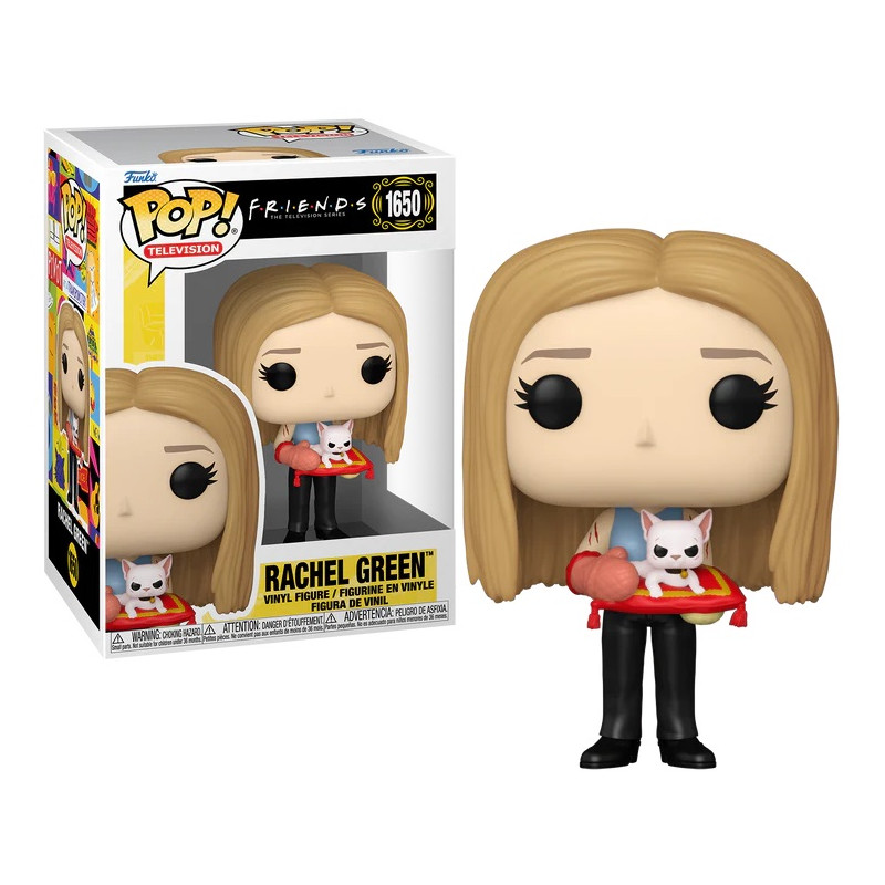 RACHEL GREEN AVEC CHAT / FRIENDS / FIGURINE FUNKO POP