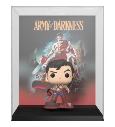 ASH WILLIAMS VHS COVERS / ARMY OF DARKNESS / FIGURINE FUNKO POP / EXCLUSIVE SPECIAL EDITION