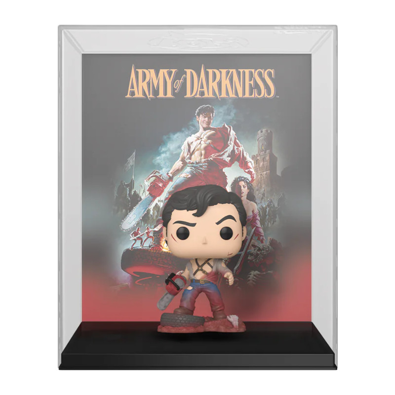 ASH WILLIAMS VHS COVERS / ARMY OF DARKNESS / FIGURINE FUNKO POP / EXCLUSIVE SPECIAL EDITION