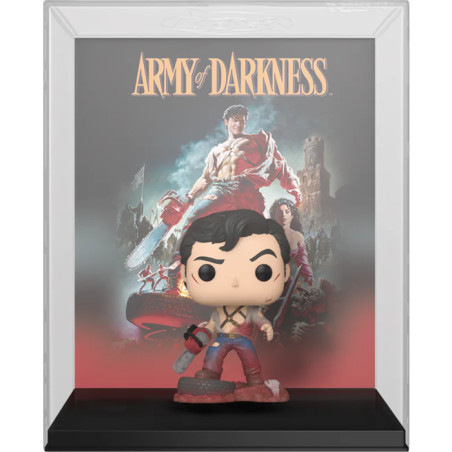 ASH WILLIAMS VHS COVERS / ARMY OF DARKNESS / FIGURINE FUNKO POP / EXCLUSIVE SPECIAL EDITION